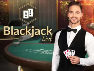 Blackjack Live, okładka gry